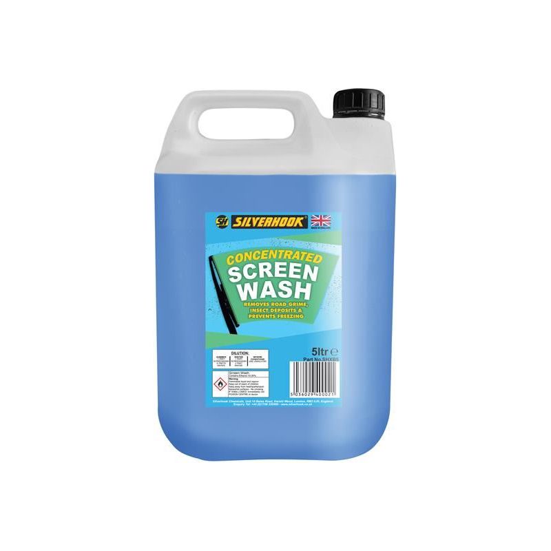 Silverhook Concentrated All Seasons Screen Wash 5 litre - Silverhook - My Roof Bars