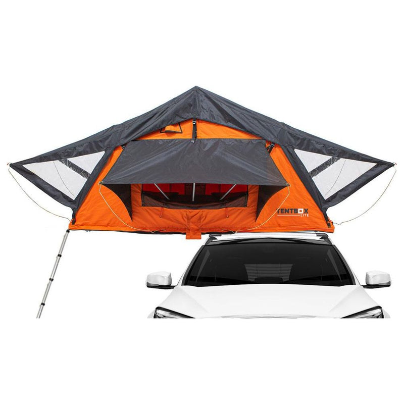 TentBox Lite (Orange Edition) 2-3 Person Roof Tent