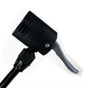 Dunlop Floor Bike Pump With Pressure Gauge Standpump Manometer 11Bar Black Air - Dunlop - My Roof Bars