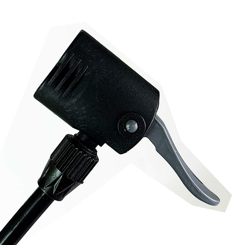 Dunlop Floor Bike Pump With Pressure Gauge Standpump Manometer 11Bar Black Air - Dunlop - My Roof Bars