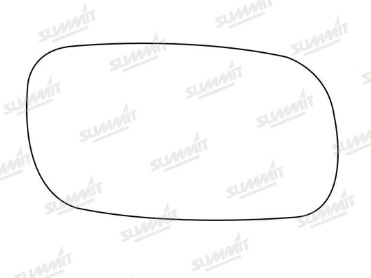 Summit Stick-On Standard Mirror Glass fits Vauxhall Astra RHS - Summit - My Roof Bars
