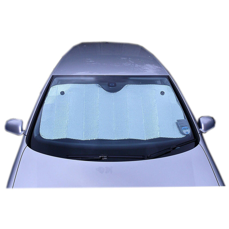 Sakura Windscreen Sunshade - Silver Reflective