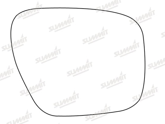 Summit Stick-On Standard Mirror Glass fits Mazda 5 05 on RHS - Summit - My Roof Bars