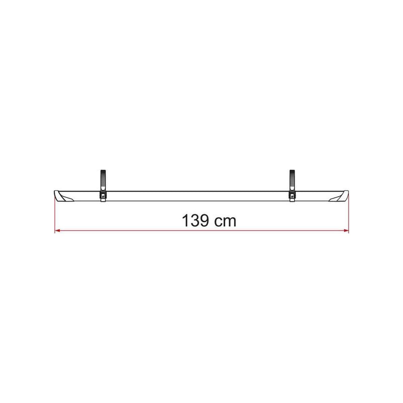 Fiamma Rail Plus XL Bike Rail (98656M588)