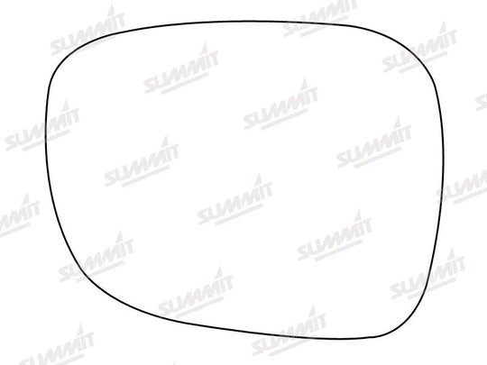 Summit Stick-On Aspheric Mirror Glass fits BMW X1 X3 10 on LHS - Summit - My Roof Bars