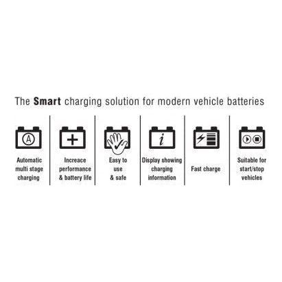 Maypole 7428 8A 12V Car Bike Caravan Van Electronic Smart Battery Charger - Maypole - My Roof Bars