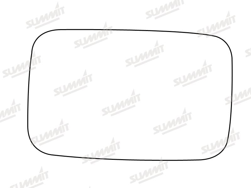 Summit Stick-On Anti Dazzle Mirror Glass fits BMW 3 5 Series LHS RHS - Summit - My Roof Bars