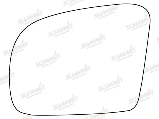 Summit Stick-On Standard Mirror Glass fits Mercedes M Class 08 to 15 LHS - Summit - My Roof Bars