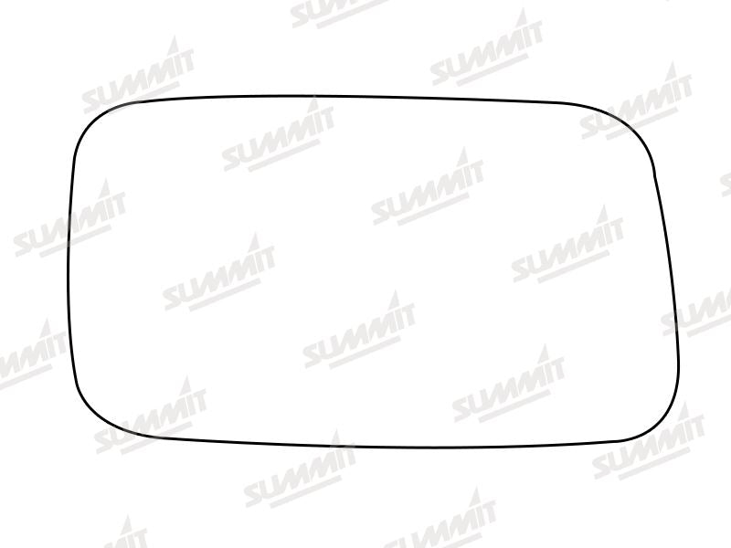 Summit Stick-On Standard Mirror Glass fits Fiat Cinquecento RHS - Summit - My Roof Bars