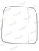Summit Stick-On Commercial Mirror Glass fits Renault Trafic 16 On RHS - Summit - My Roof Bars