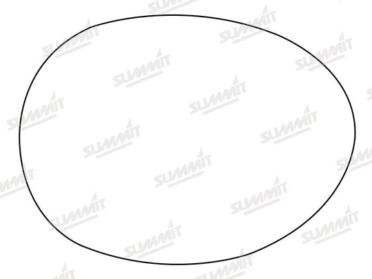 Summit Stick-On Aspheric Mirror Glass fits Mini Cooper 14 on RHS - Summit - My Roof Bars