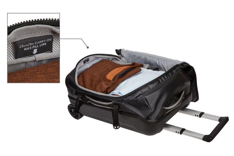 Thule Chasm carry on wheeled duffel bag 40L black Carry-on luggage - Thule - My Roof Bars