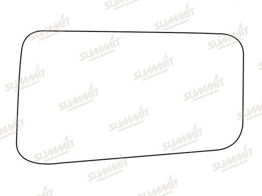 Summit Stick-On Standard Mirror Glass fits Vauxhall Cavalier LHS - Summit - My Roof Bars