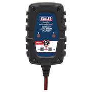 Sealey Compact Smart Trickle Charger & Maintainer 1A 6/12V AUTOCHARGE100HF - Sealey - My Roof Bars