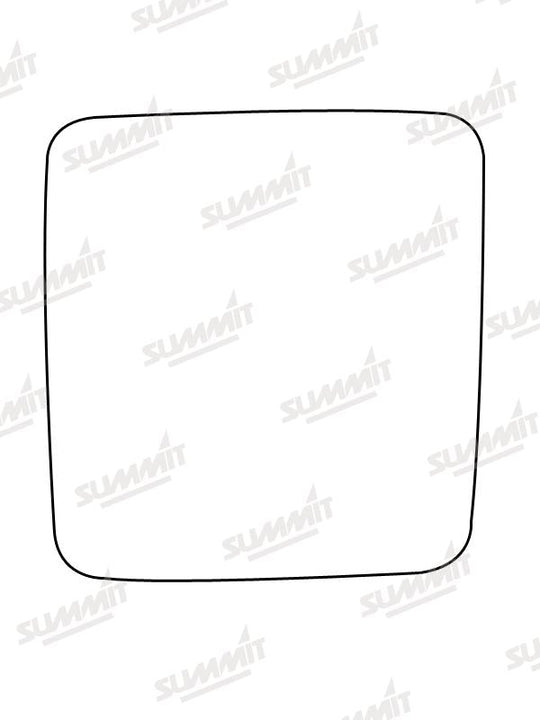 Summit Non-Heated Base Plate With Commercial Mirror Glass fits Vauxhall Combo C 02 to 12 RHS - Summit - My Roof Bars