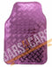 Universal Pink Metallic Streetwize Checker RubberGirls Car Floor Mats Set SWTP6 - Streetwize - My Roof Bars