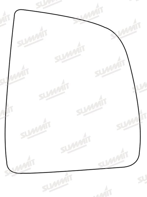 Summit Stick-On Commercial Mirror Glass fits Fiat Dobl?? RHS - Summit - My Roof Bars