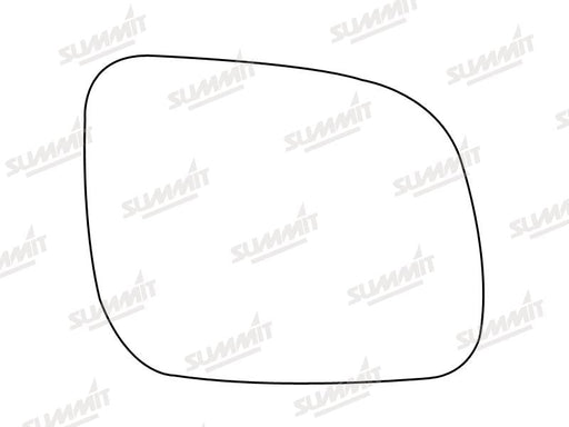 Summit Stick-On Aspheric Mirror Glass fits VW Lupo 99 to 00 RHS - Summit - My Roof Bars