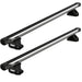 Thule SlideBar Evo Roof Bars Aluminum fits Hyundai Ioniq 9 2025- 5 doors with Flush Rails - Thule - My Roof Bars