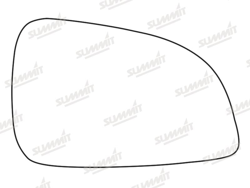 Summit Heated Backing Plate with Standard Glass fits Vauxhall Astra 09-11 RHS - Summit - My Roof Bars