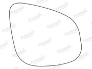 Summit Stick-On Aspheric Mirror Glass fits Renault Kangoo 12 on RHS - Summit - My Roof Bars