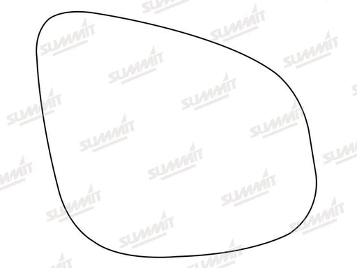 Summit Stick-On Aspheric Mirror Glass fits Renault Kangoo 12 on RHS - Summit - My Roof Bars