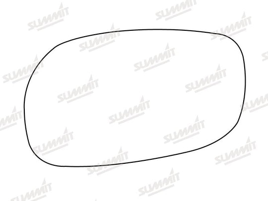 Summit Stick-On Standard Mirror Glass fits Lexus 300 LHS - Summit - My Roof Bars