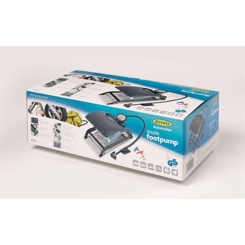 Ring Double Footpump - RFP2 - Ring Automotive - My Roof Bars