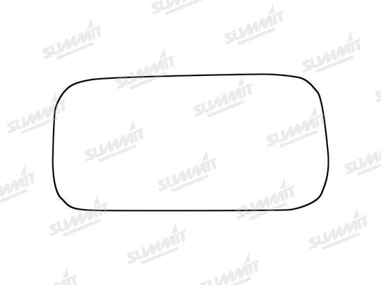 Summit Stick-On Commercial Lower Blind-Spot Mirror Glass fits Merc. Sprinter 18 on RHS (Suitable for short arm mirrors) - Summit - My Roof Bars