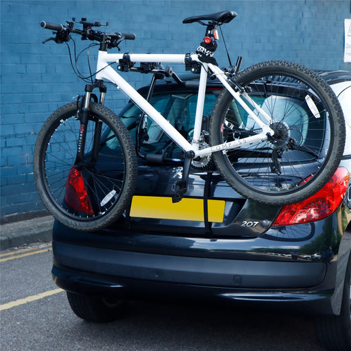 2 Bicycle Bike Car Cycle Carrier Rack Universal Fitting Hatchback Estate 45KG - UKB4C - My Roof Bars