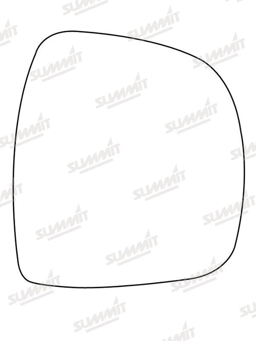 Summit Stick-On Commercial Mirror Glass fits Mercedes Vito RHS - Summit - My Roof Bars