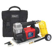 Sealey Tyre Inflator/Mini Air Compressor 12V Heavy-Duty MAC04 - Sealey - My Roof Bars