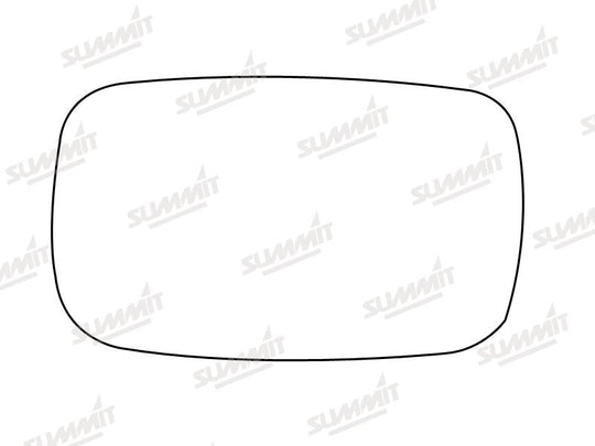 Summit Stick-On Anti Dazzle Mirror Glass fits Rover 800 RHS - Summit - My Roof Bars