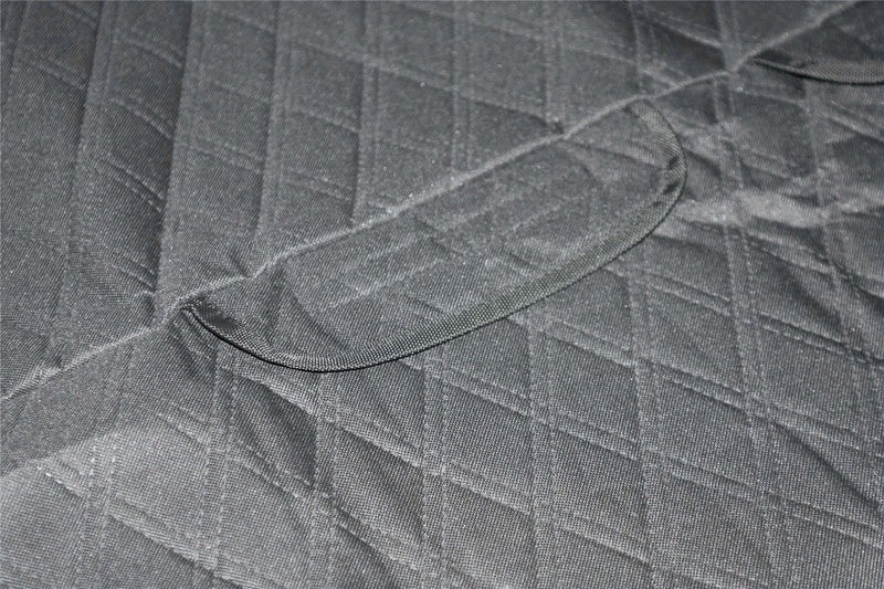 Padded Quilted Rear Car Seat Cover & Boot Liner Dog Pet Universal Fit