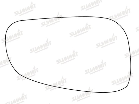Summit Stick-On Aspheric Mirror Glass fits Volvo S60 V70 00 on RHS - Summit - My Roof Bars