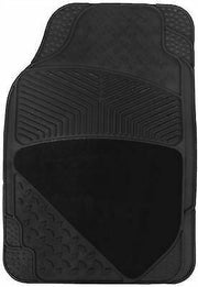 Heavy Duty Rubber & Carpet Car Floor Mats Set Universal Fit - UKB4C - My Roof Bars
