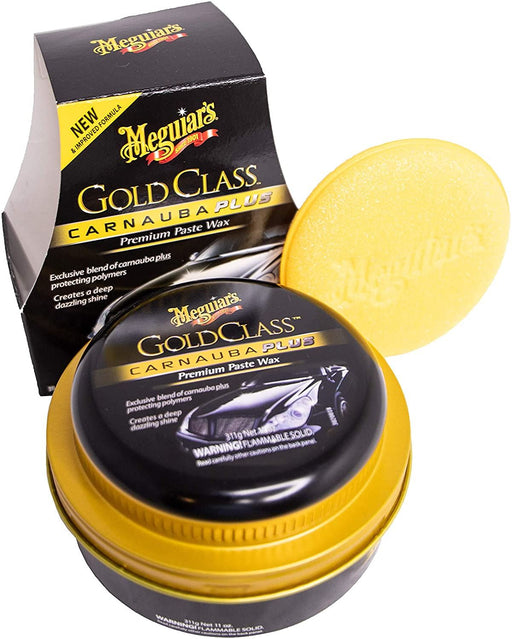 2x Meguiar's G7014EU Gold Class Carnauba Plus Premium Paste Wax 311g - Meguiar's - My Roof Bars
