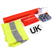 European Breakdown Emergency Travel Kit Triangle Vest Bulb Kit UK Sticker - Streetwize - My Roof Bars
