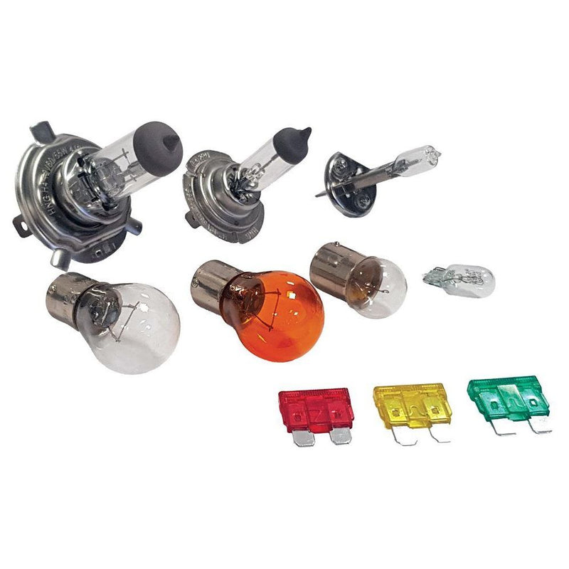 European Breakdown Emergency Travel Kit Triangle Vest Bulb Kit UK Sticker