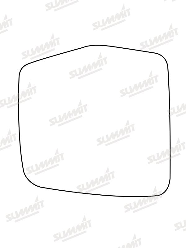 Summit Non-Heated Base Plate With Standard Mirror Glass fits Citroen Jumpy LHS - Summit - My Roof Bars