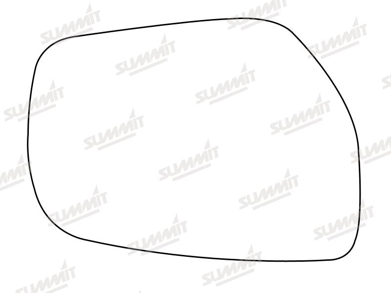 Summit Heated Base Plate With Standard Mirror Glass fits Renault Koleos 07 on RHS - Summit - My Roof Bars