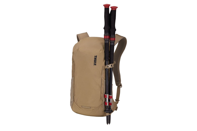 Thule AllTrail 18L daypack with rain cover Faded Khaki tan