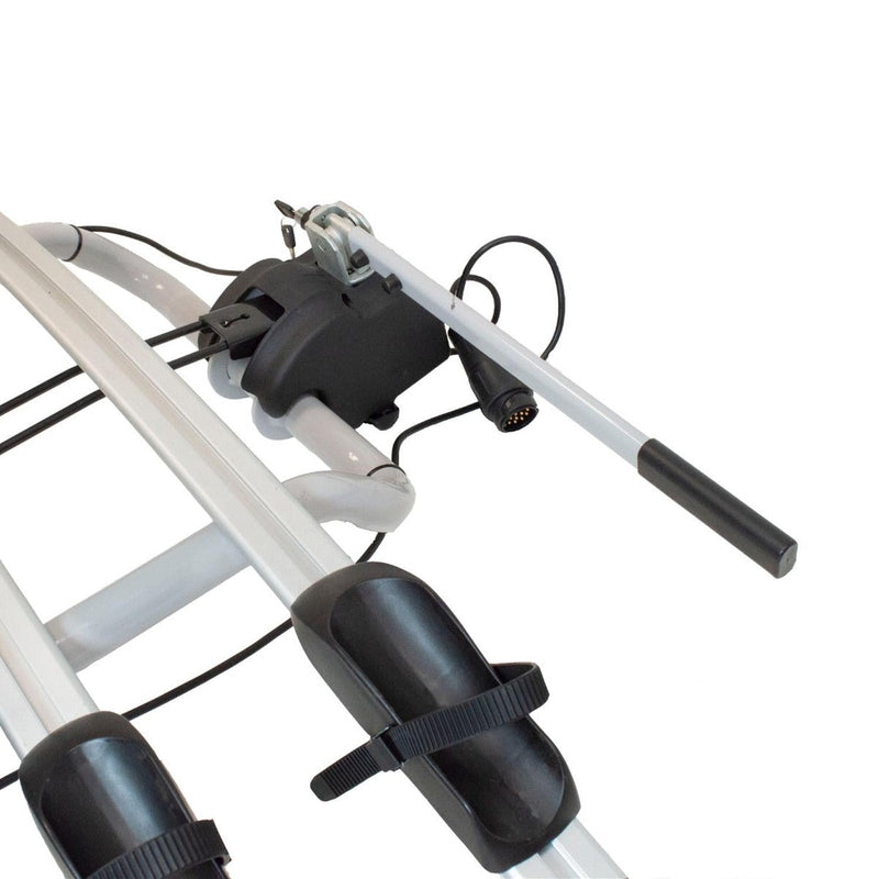 Maypole 4 Bike Carrier Towbar Towball Rear Cycle Rack BC3024 with Lights
