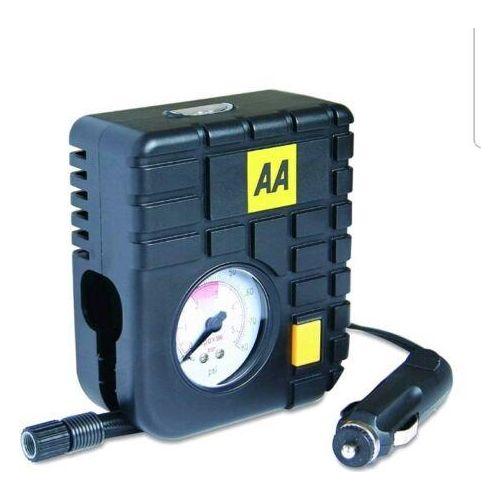 AA 12v Car Motorcycle Motor Bike Mini Tyre Air Compressor Inflator + Sealant - Streetwize - My Roof Bars