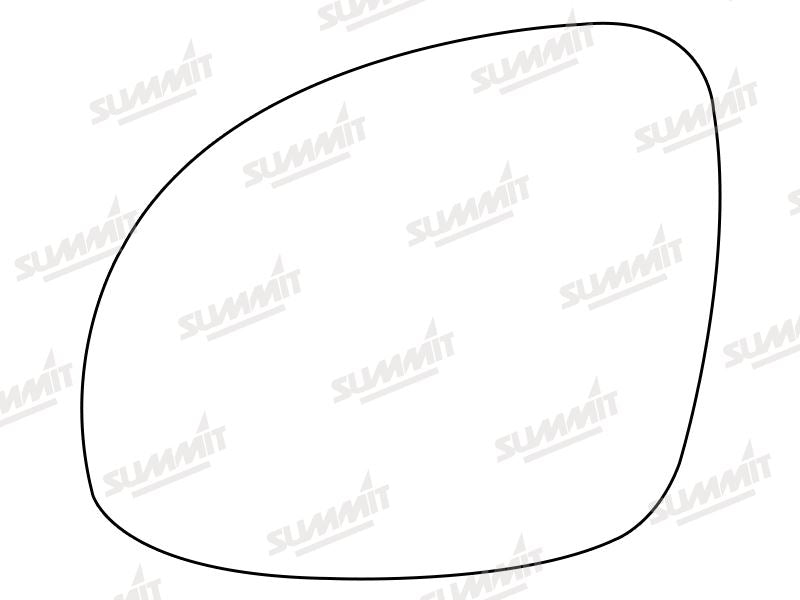 Summit Heated Base Plate With Standard Mirror Glass fits VW Tiguan / Sharan LHS - Summit - My Roof Bars