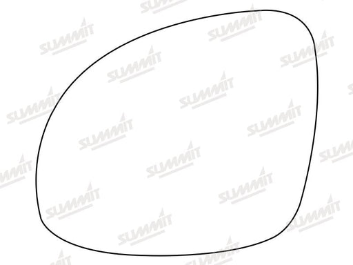 Summit Heated Base Plate With Standard Mirror Glass fits VW Tiguan / Sharan LHS - Summit - My Roof Bars