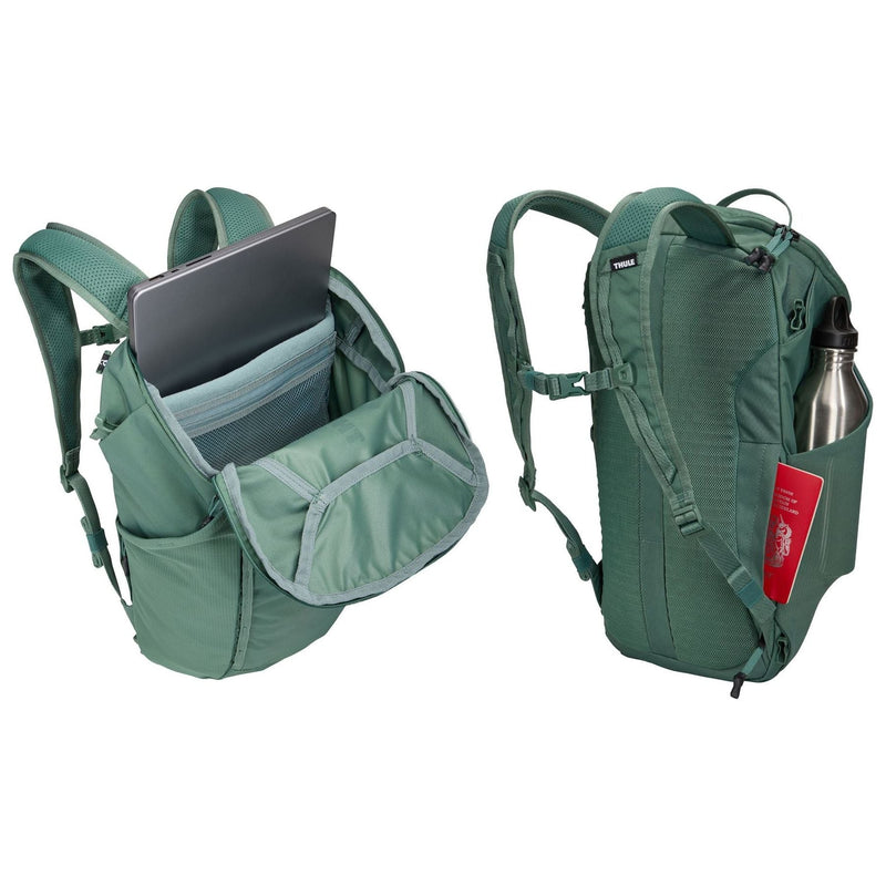 Thule Landmark 60L Women's travel pack  – With Removable 20L Daypack, hazy green
