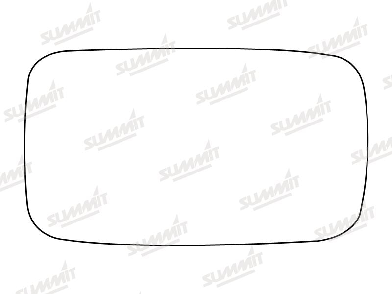 Summit Stick-On Anti Dazzle Mirror Glass fits Ford Fiesta LHS RHS - Summit - My Roof Bars