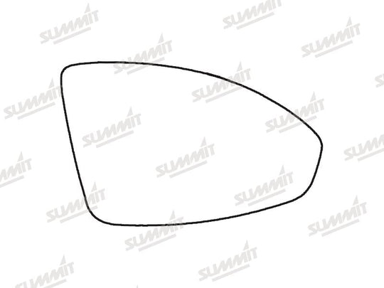 Summit Stick-On Standard Mirror Glass fits Chevrolet Cruze 09 on RHS - Summit - My Roof Bars