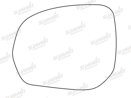 Summit Heated Base Plate With Standard Mirror Glass fits Peugeot 3008 09 to 17 LHS - Summit - My Roof Bars